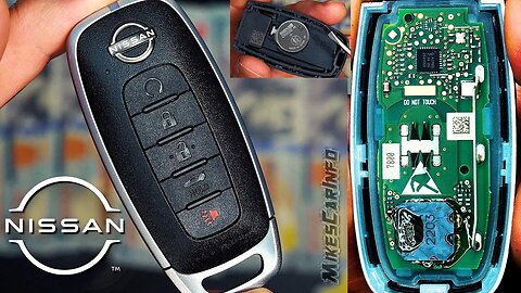 Replace Battery Nissan Key Fob -- Nissan's New Intelligent Smart Proximity Key FOB