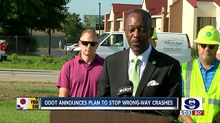 ODOT announces plan to stop wrong-way crashes