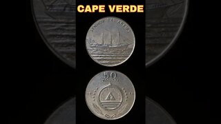 Cape verde 50 escudos 1994.#shorts #coinnotesz