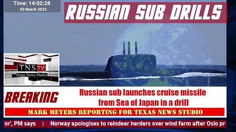 Russian sub launches cruise missile from Sea of Japan in a drill