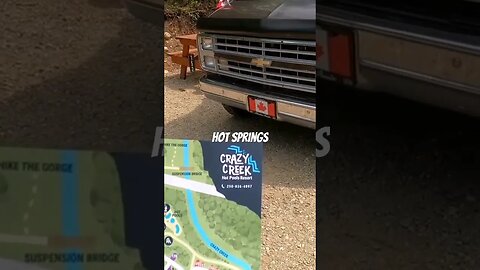 Staying two nights at the Crazy Creek Resort in BC. #vanlife #shortsvideo