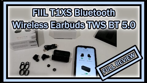 FIIL T1XS Bluetooth Wireless Earbuds TWS Bluetooth 5.0 Wireless Earphones FULL REVIEW With Mic Test