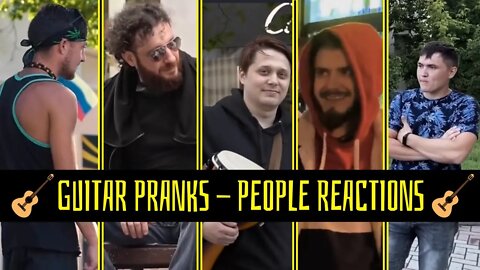 Guitar Prank Compilation - People Reactions #7
