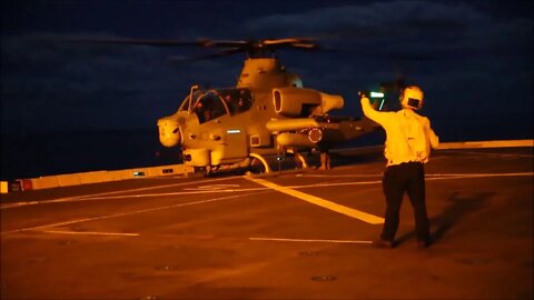 Flight Operations on the USS New Orleans - Talisman Sabre 21