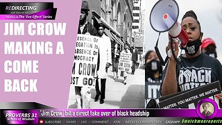 Jim Crow was and still is judgment and chastisement to the Black community