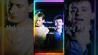 Air Supply - Making Love Out Of Nothing At All (Lyrics) #shorts