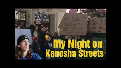 My Night Out the Court of Kyle Rittenhouse Trial - BLM March