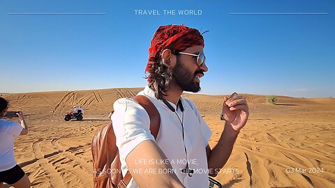 Exploring the World One City at a Time! Desert Safari, Dubai