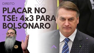 IMPRENSA aposta em 5x2 CONTRA BOLSONARO no TSE, mas o MAIS PROVÁVEL é 4x3 a FAVOR de BOLSONARO