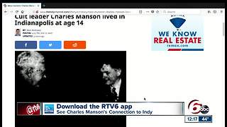 Cult leader Charles Manson lived in Indianapolis at age 14