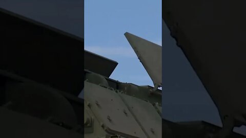 SAM Tor-M2 intercepts a Ukrainian missile