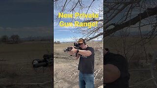 New Private Gun Range! #guns #gunrange #2ndamendment #free