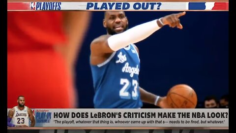 Stephen A. reacts to LeBron criticizing the NBA player