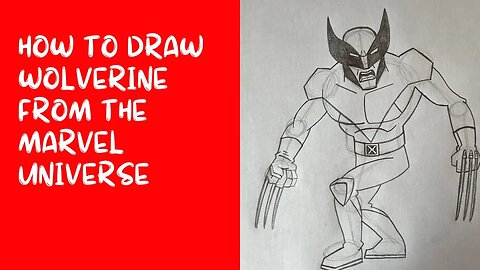 How to Draw Wolverine from the Marvel Universe