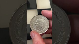 AMAZING 5 Peso Large Mexican Silver Coin #coincollecting #coin #greekcoins #silver #coinsale