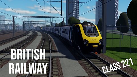 Driving the British Railway Class 221 West Coast in Roblox: A Realistic Train Simulator Experience