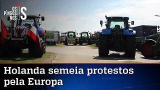 Protestos de agricultores contra agenda ambientalista se espalham pela Europa