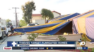 Suspected thieves arrested after break-ins at fumigated homes