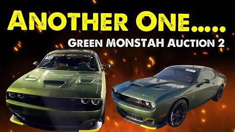 Hours Till The Next Green Monstah Auction, Where Are We At, Will We Win It?