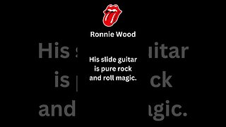 "Rocking with the Stones: Bite-sized Insights" Ronnie Wood #shorts #rollingstones #rocknroll