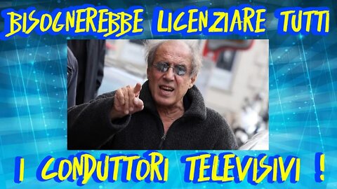 Celentano scrive al "grassottello, coi baffi non sempre tagliati bene", che è tutti i giorni in TV!