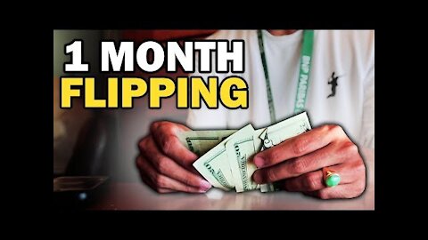 1 Month Flipping Challenge! 700% RETURNS