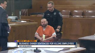 Milwaukee business owner sentenced for killing employees