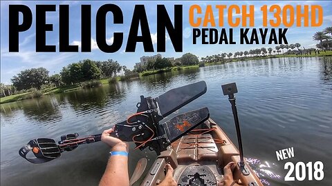 Pelican Catch 130 HD (HyDryve) Affordable Pedal Kayak