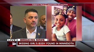 Body found in Minnesota matches missing 2-year-old girl