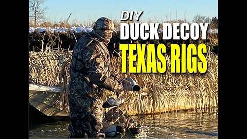 Easy DIY Duck Decoy Texas Rigs Tutorial: Rigging Made Simple