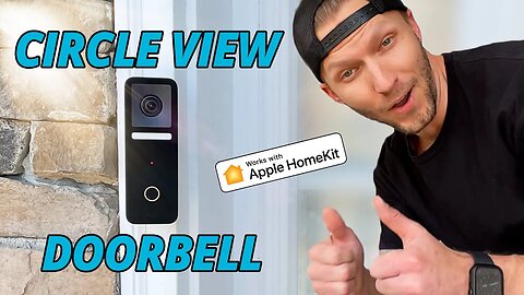 The Logitech Circle View - HomeKit Secure Video Doorbell
