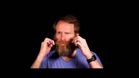 Man Shaves HUGE Beard in Funny Stages