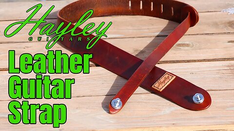 How to make a Leather Guitar Strap