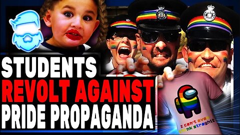 Kids Being FORCED To Wear Pride Propaganda In School!