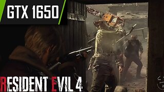 RE4 REMAKE DEMO - GTX 1650 4GB (MELHOR CONFIG GRÁFICA / BEST SETTINGS)