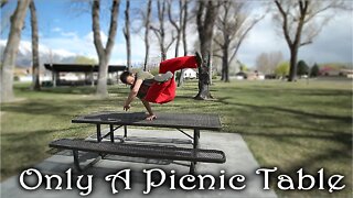 Only a Picnic Table - Simple Object Parkour Training