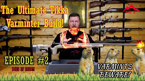 Ultimate Tikka Varminter Build Part 2 - 17 Fireball - Will it Work????
