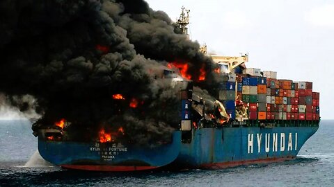 TOP 10 Most Shocking Container Ships Accidents and Disasters