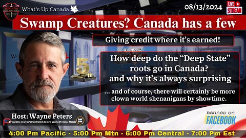 Swamp Creatures? Canada has a few