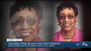 Black History Month: Maxine Horner was one of first black women to serve in Okla. Senate