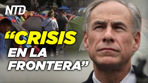 Greg Abbott: “Hay una crisis en la frontera de Texas”; Twitter demanda al fiscal de Texas | NTD