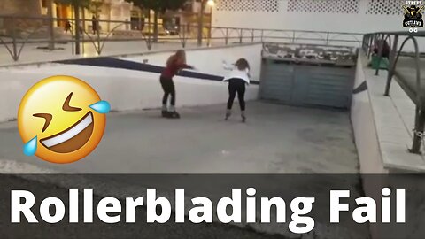Rollerblading Fail | Funny videos TODAY | Hilarious