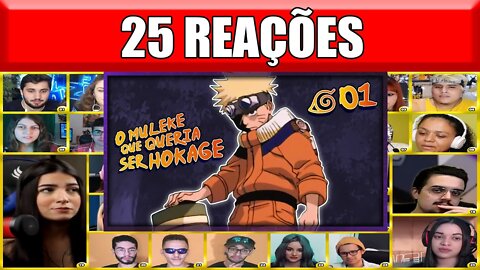 MULT REACT Malandragem Ninja - Episódio 1- O MULEKE QUE QUERIA SER HOKAGE!