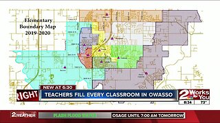 Teachers fill every classroom in Owasso