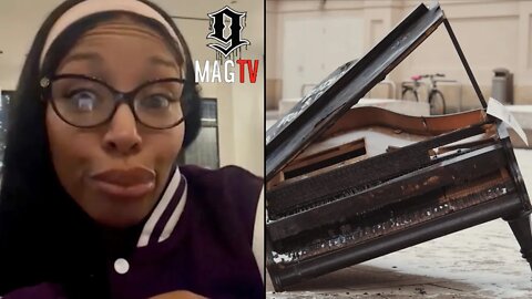 K. Michelle Heated After Thieves Toss Piano Through Her Window During Home Invasion! 😱