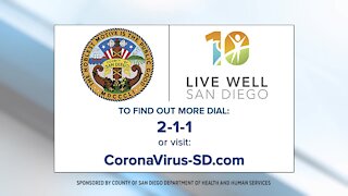 County of San Diego Health & Human Services provides COVID-19 Update