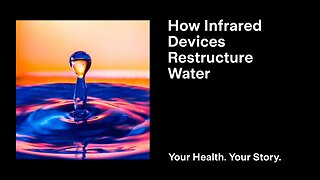 How Infrared Devices Restructure Water
