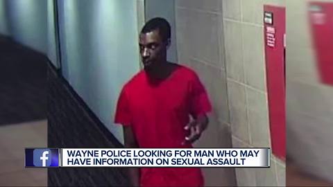 Wayne police believe this man can help solve an attempted sexual assault case