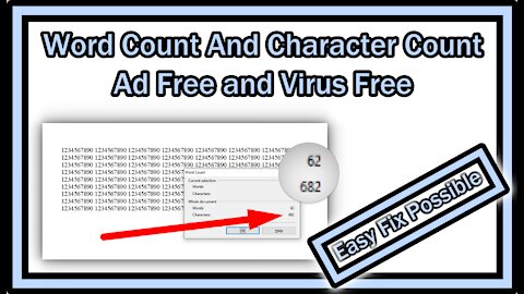 Best Free Word Counter And Character Counter Ad Free and Virus Free (Counting Words and Charakters)