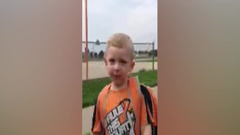 Little Boy Takes Pride In Not Peeing His Pants